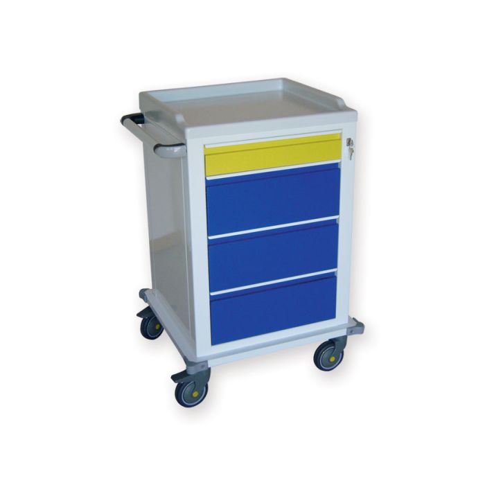 CARRELLO MODULARE verniciato 1+3 cassetti 