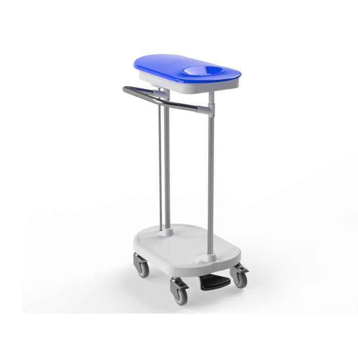 CARRELLO PORTASACCO a pedale 1 sacco