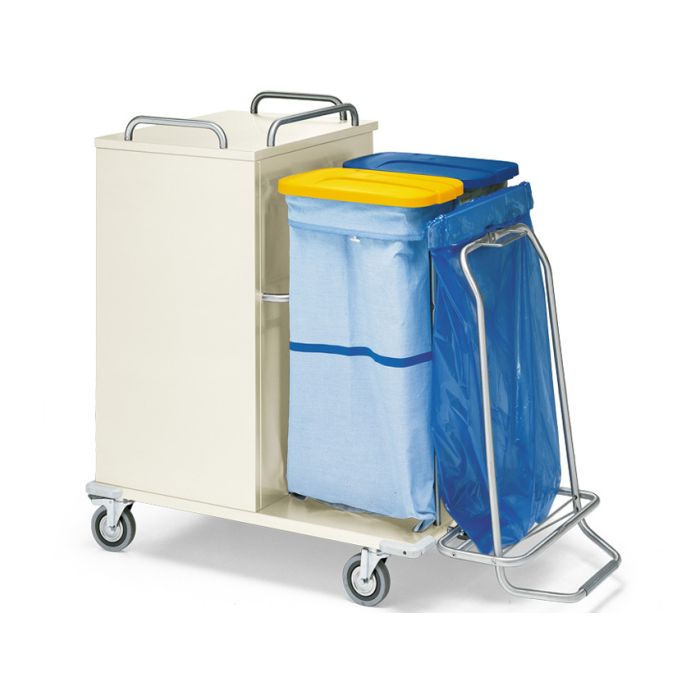 CARRELLO LAVANDERIA CHIUSO verniciato