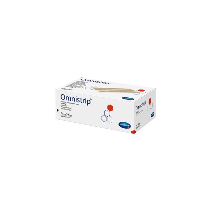 Cerotto sutura sterile in TNT OMNISTRIP 6x38 mm 540681 conf. 300 pz Hartmann