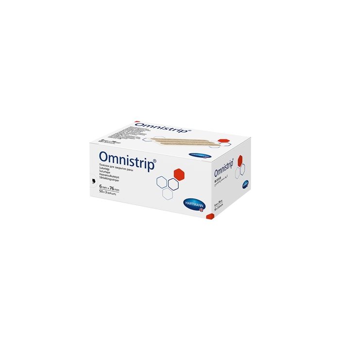 Cerotto sutura sterile in TNT OMNISTRIP 6x76 mm 540683 conf. 150 pz HARTMANN