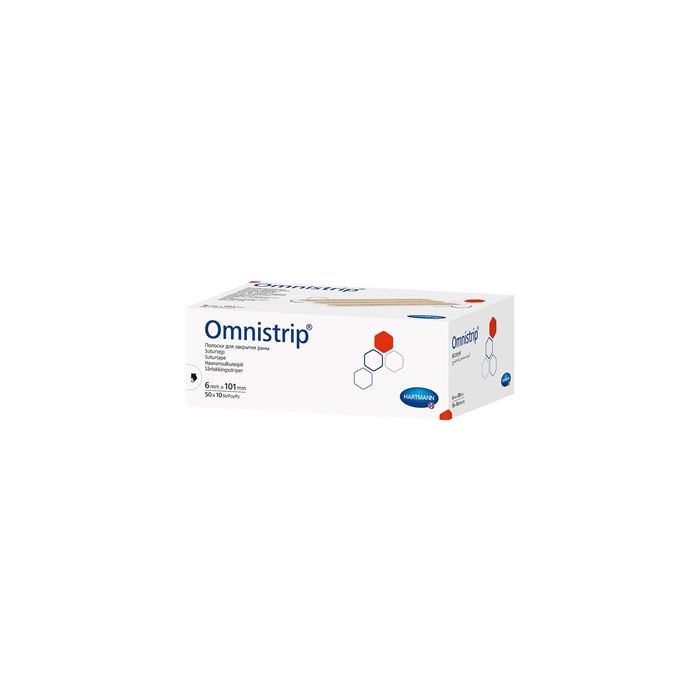 Cerotto sutura sterile in TNT OMNISTRIP 6x101 mm 540684 conf. 500 pz HARTMANN