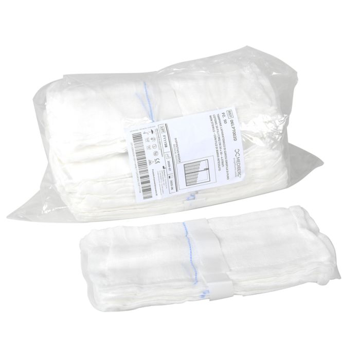 Garza laparatomica bianca non sterile 20x20 cm 4 fili conf. 600 pezzi