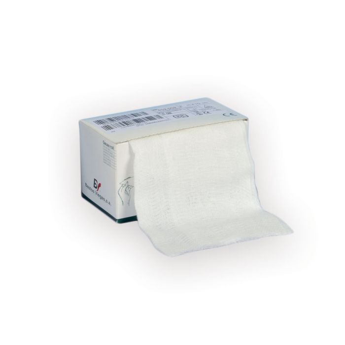 Rotoli garza 100% cotone bianco 80cm x 2m conf. 1 pezzo