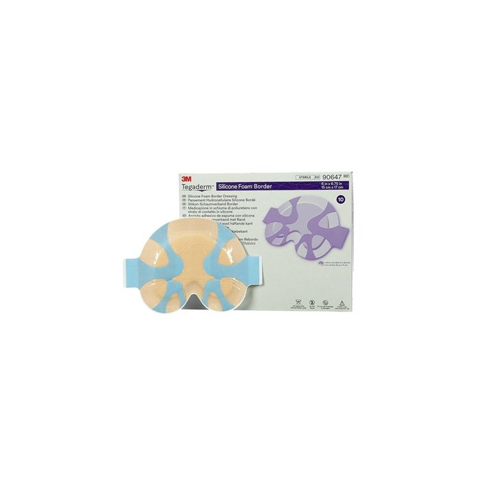 Tegaderm Medicazione in Silicone Foam Sacro 15x17 cm conf. 10 pz 3M