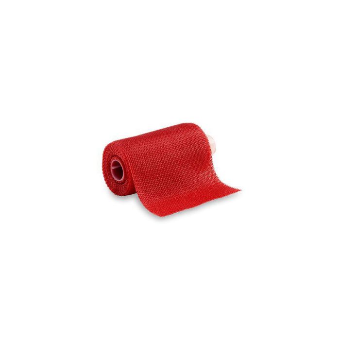 Scotchcast 3M benda sintetica 10cm x 3,65m rosso, conf. 10 pezzi
