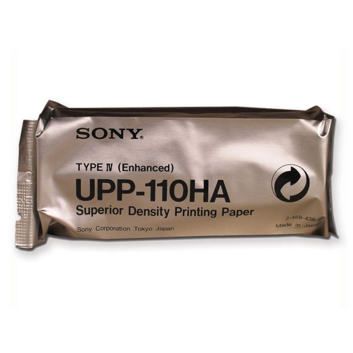Carta termica per ecografi, Sony Upp 110 HA, conf. 10 rotoli