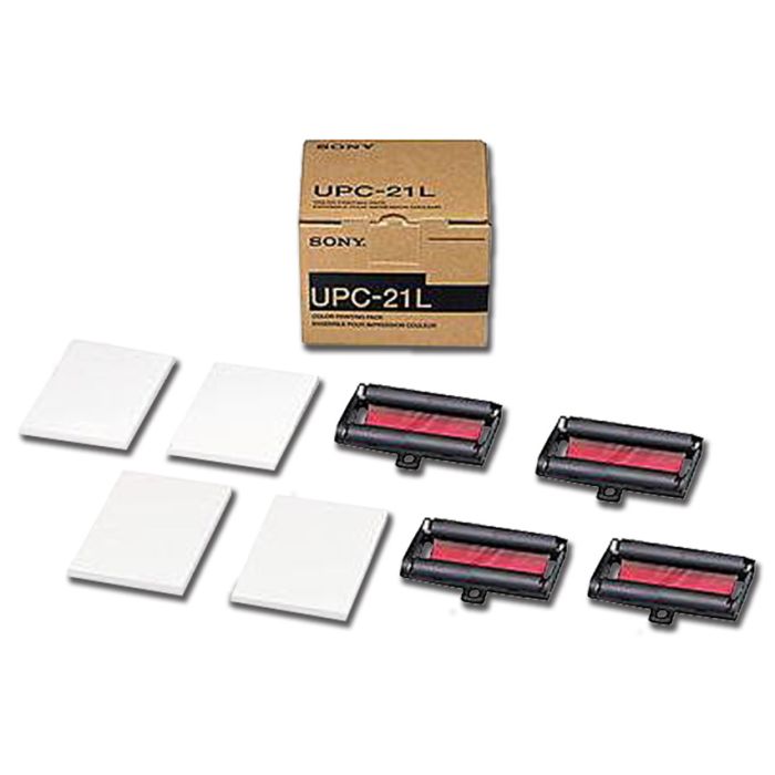 Carta sensibile per ecografi Sony UPC-21L, a colori, conf. 4 rotoli 