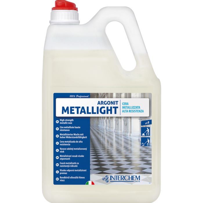 ARGONIT METALLIGHT cera metallizzata alta resistenza per pavimenti 5 litri 