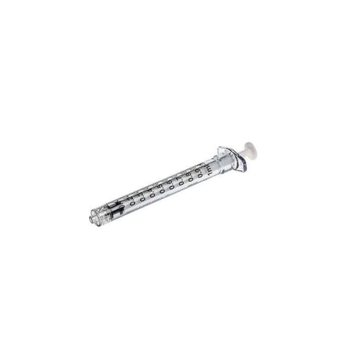 SIRINGA BD PLASTIPAK SENZA AGO - 1 ml cono Luer Lock conf. 100 pezzi