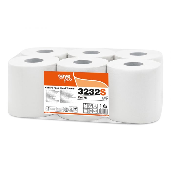 Celtex asciugamano ad estrazione centrale Save 450 strappi conf. 6 rotoli 