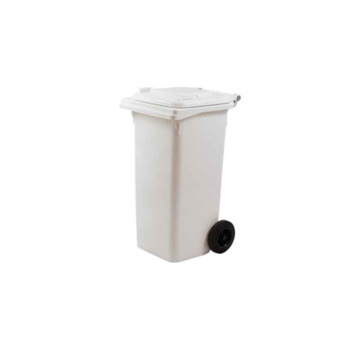 Cassonetto da esterno a 2 ruote con coperchio-240 lt-Vari colori