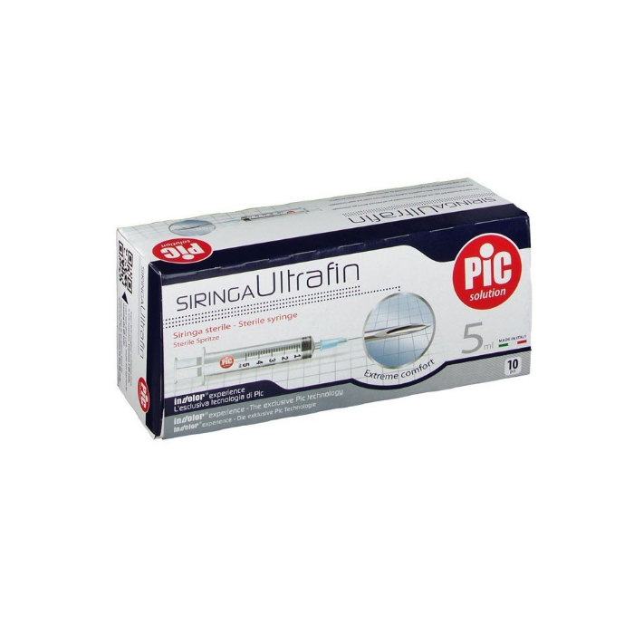 Siringhe Pic Ultrafine 5 ml 10 pezzi