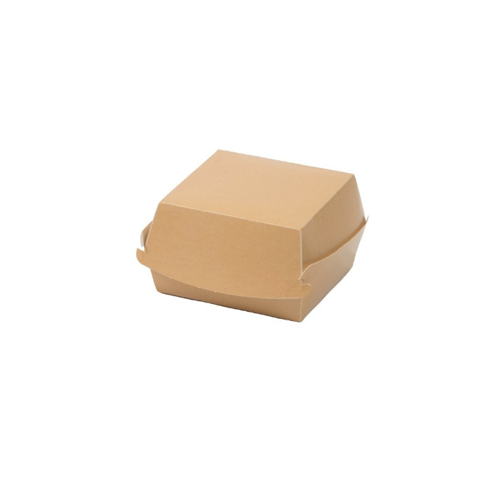 CONTENITORE IN CARTONCINO PORTA PANINO E HAMBURGER 16 X 16 CM H 9 CM conf. da 50pz - SDG