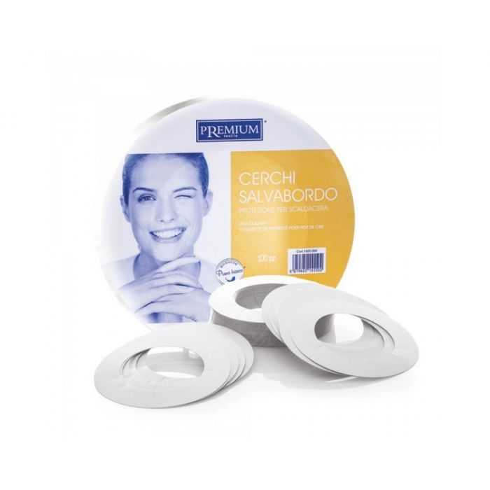 Cerchietti salva bordi scaldacera 100 pezzi Xanitalia