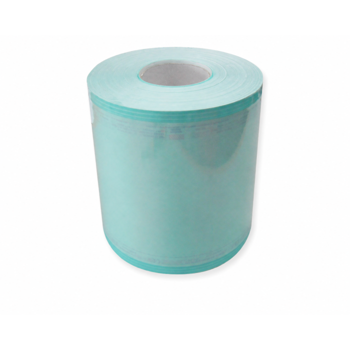 Rotolo piatto per sterilizzazione in autoclave 200 mm x 200 metri Dispotech