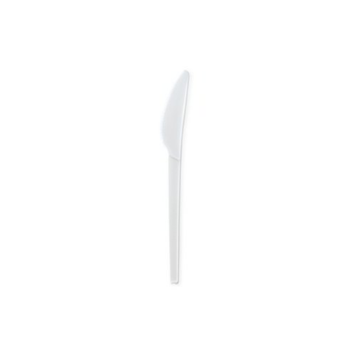 Coltello compostabile in cpla 16,5 cm confezione da 50 pezzi - Brenta
