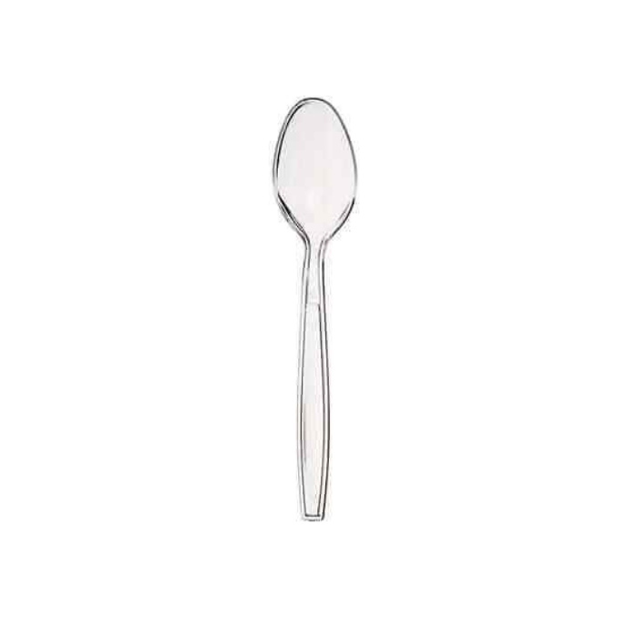 Dopla coltello in plastica trasparente riutilizzabile in confezione da 20 pezzi