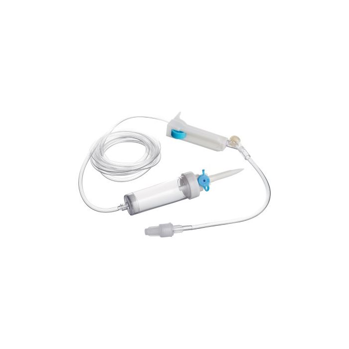 Rays deflussore con punto di infusione ad Y luer look in busta sterile 150 cm