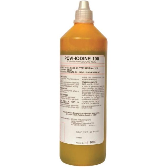 NUOVA FARMEC POVI-IODINE disinfettante a base di iodopovidone 10 % 1000 ml
