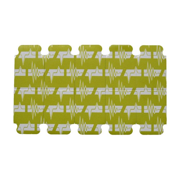 Fiab F3001 Elettrodo Ecg a francobollo 34 x 23 mm con attacco a linguetta per adulti conf. 100 pezzi 