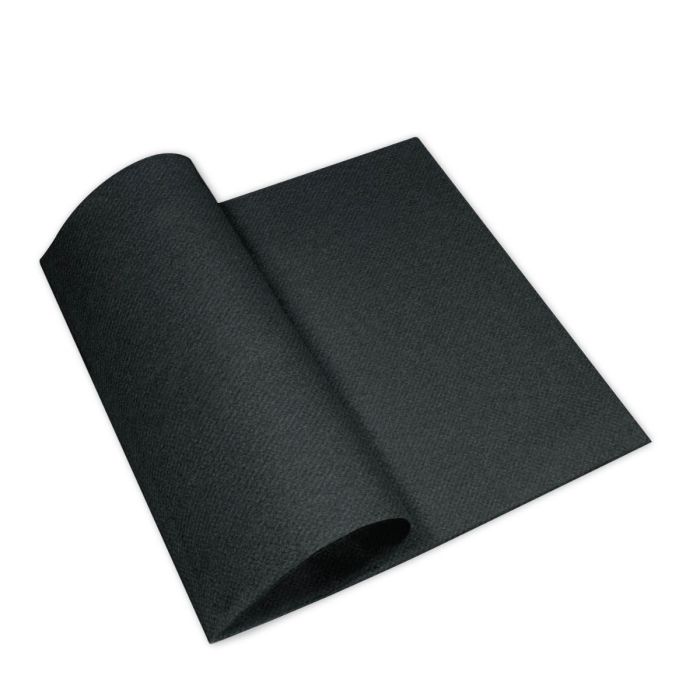 Tovagliolo Airlaid Plus Nero Effetto Tessuto pack Service 40 x 40 cm  50 pezzi