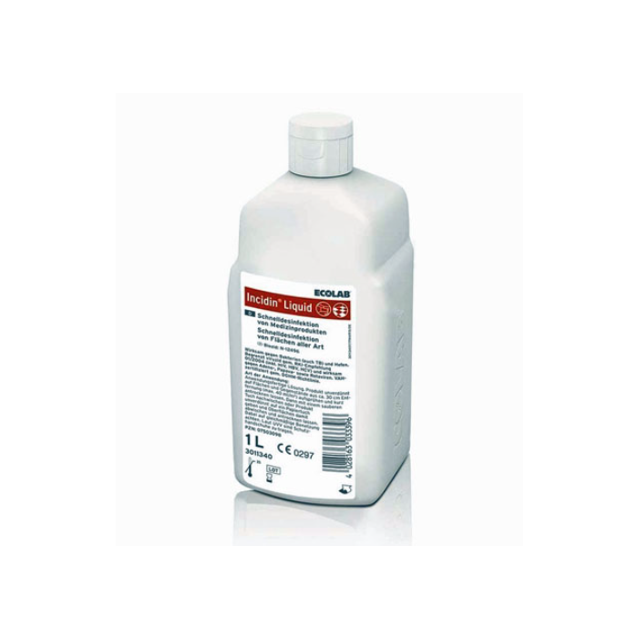 INCIDIN ECOLAB Disinfettante per superfici a base di alcol, pronto uso 1 litro