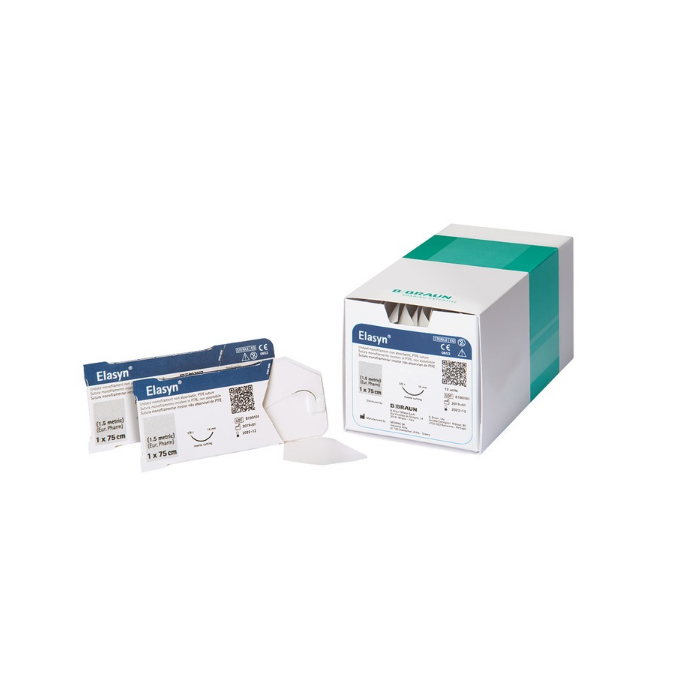 Sutura ELASYN non assorbibile 4/0 (2) 75 CM DS19 conf 12 pezzi