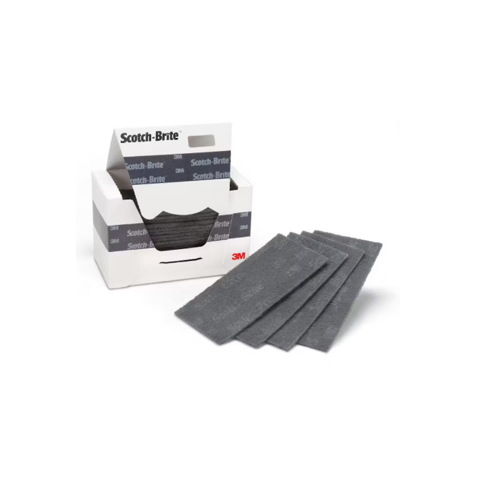 3M™ Scotch-Brite™ Fibra Abrasiva per Pulizie Gravose 76, Nero, conf 10 pezzi