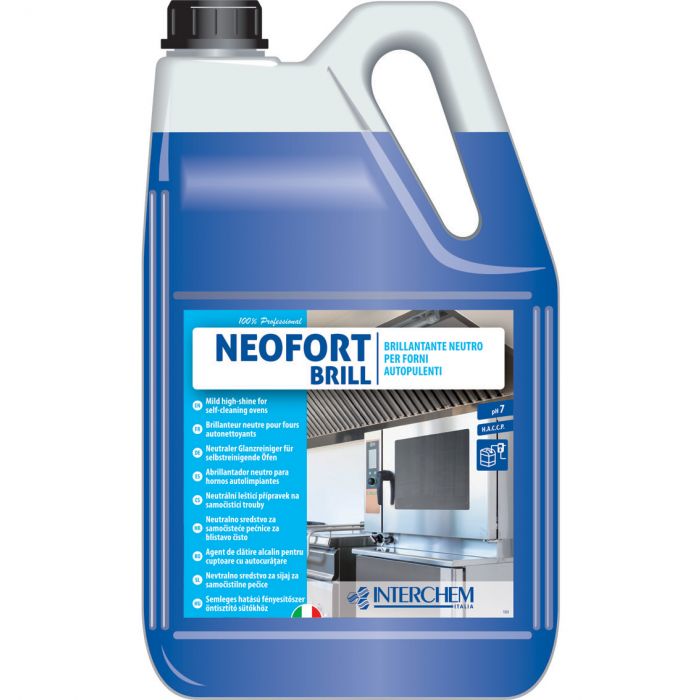 INTERCHEM NEOFORT BRILL brillantante per forni autopulenti 5 kg