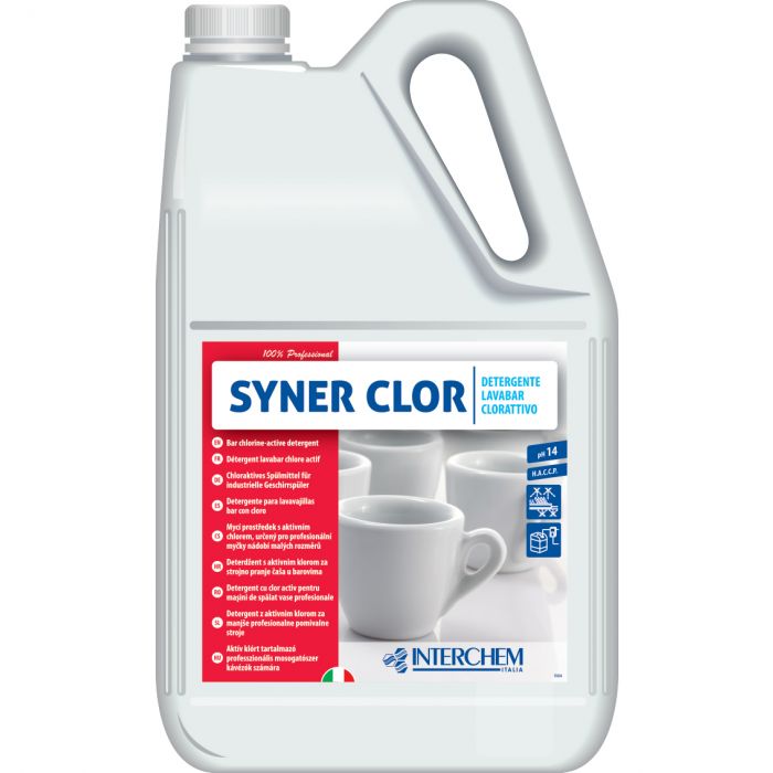 INTERCHEM SYNER CLOR detergente lavastoviglie igienizzante al cloro  6 kg