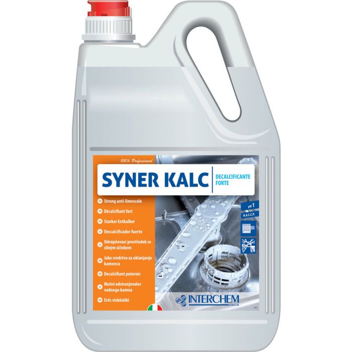 INTERCHEM SYNER KALC disincrostante concentrato per lavastoviglie professionali 6 kg
