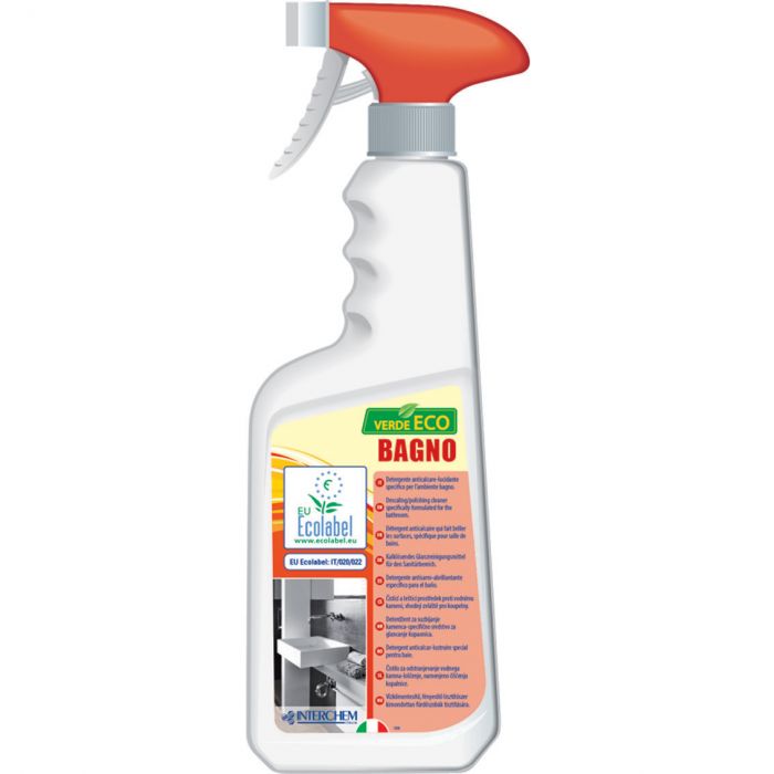 INTERCHEM VERDE ECO BAGNO anticalcare lucidante biodegradabile 750 ml