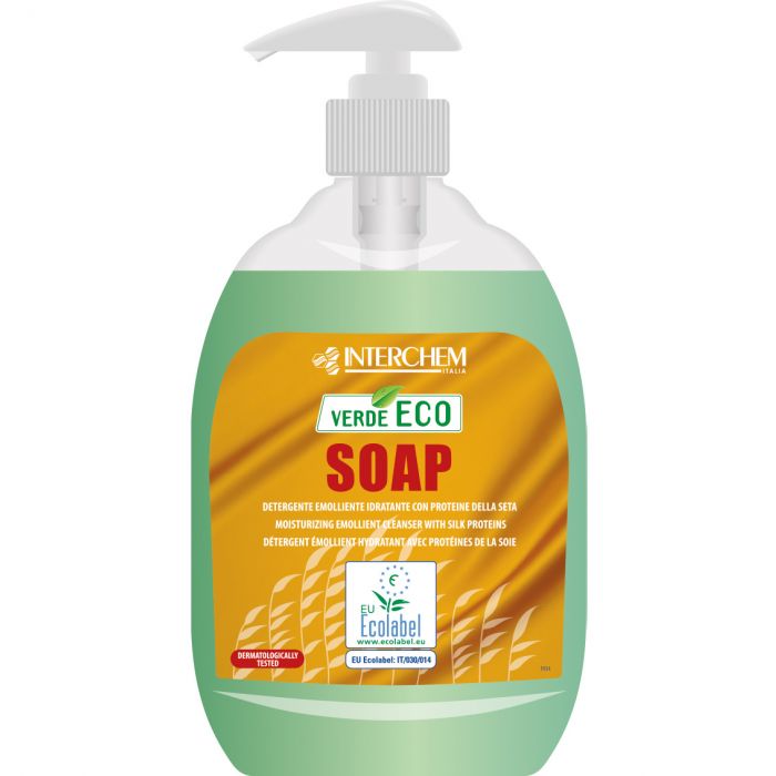 INTERCHEM VERDE ECO SOAP sapone emolliente idratante per le mani 500 ml