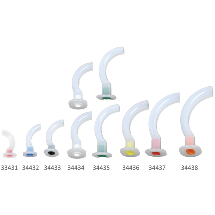 Cannula di Guedel orofaringea sterile misure assortite conf. 10 pezzi