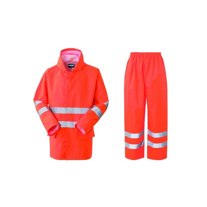 Completo alta visibilità impermeabile Hi-Vis-Rossini