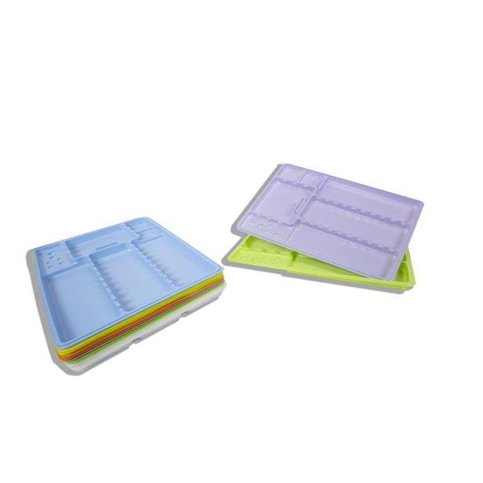 Vassoio portastrumenti Tray 18x28 cm-400 pz-Vari colori-Dispotech 
