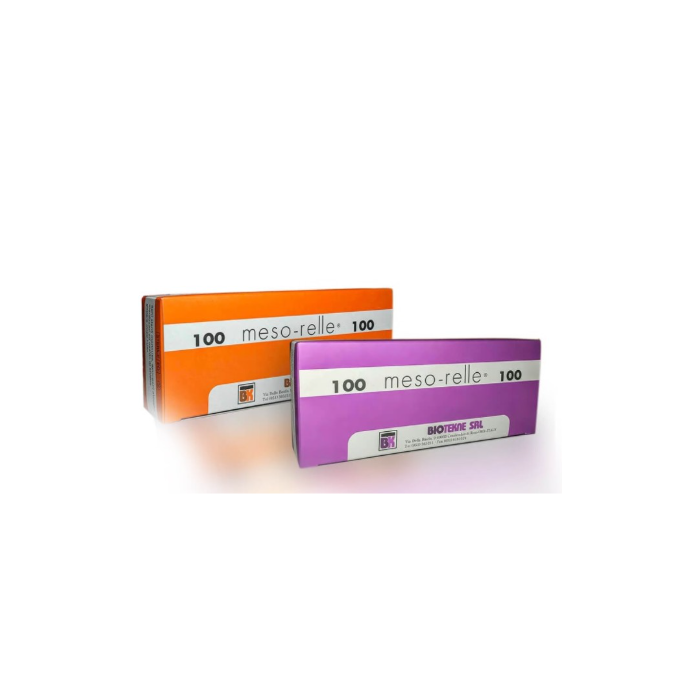 AGO MESORELLE PER FILLER LUER 30G 0,30x25 mm - giallo conf. 100 pezzi