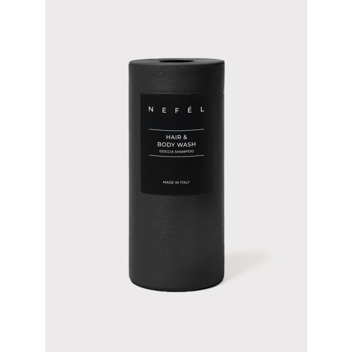 NEFEL HOLDER BLACK 500 HAIR & BODY WASH BLACK AMBER