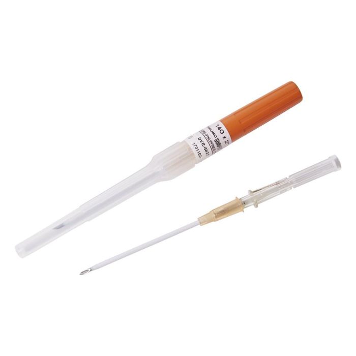 Ago cannula Terumo Surflo 14G - 2,15x64 mm - arancione - sterile confezione 50 pezzi