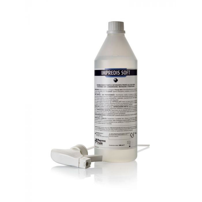 Disinfettante per dispositivi medici 1 litro-Impredis soft-Pharmatrade