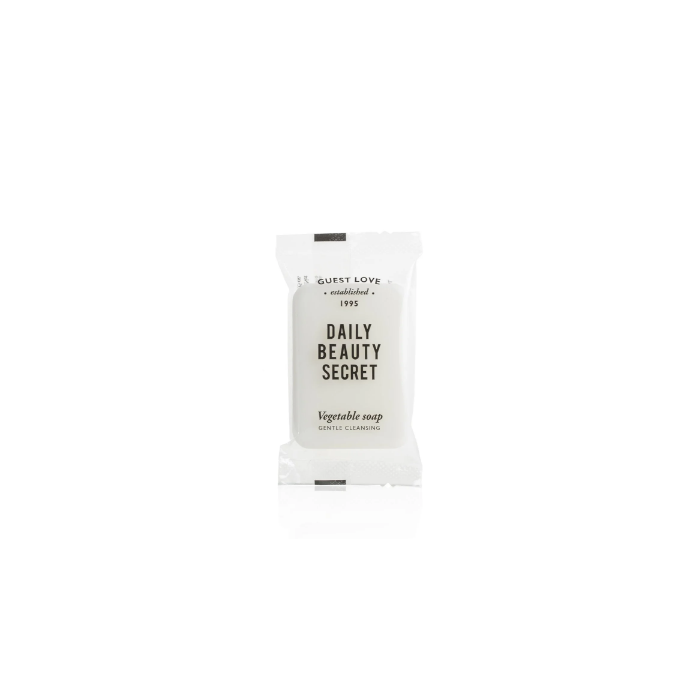 Saponetta in bustina 30 grammi Guest love GFL cosmetics