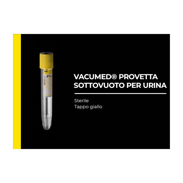 FL Medical provetta vuota 10 ml confezionata singolarmente