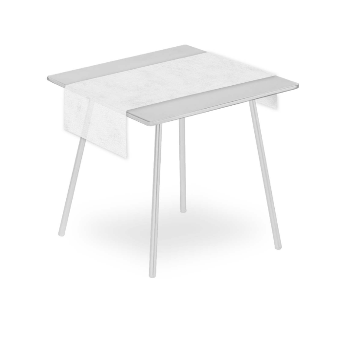 Runner in tnt 120 x 48 cmBianco conf. 25 pezzi 