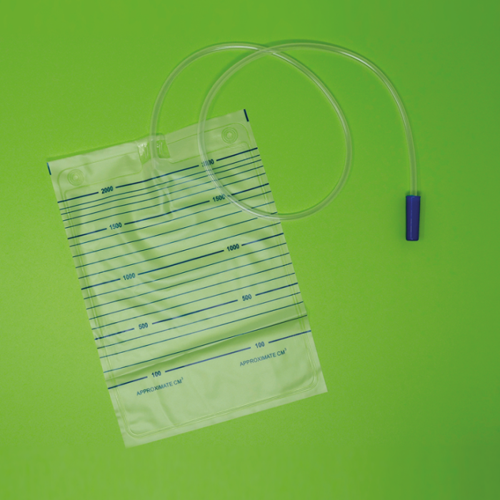 Sacche urina Gardening da letto 2000 cc con tubo da 130 cm conf. 30 pezzi