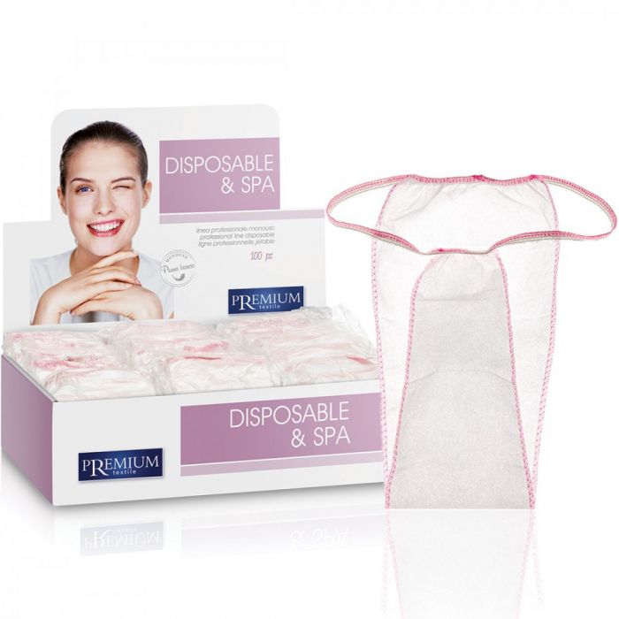 Tanga donna monouso imbustato singolo con dispenser 100 pezzi Xanitalia