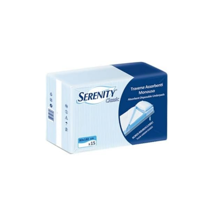 Serenity traversa assorbente letto 80 x 180 cm conf. 30 pezzi