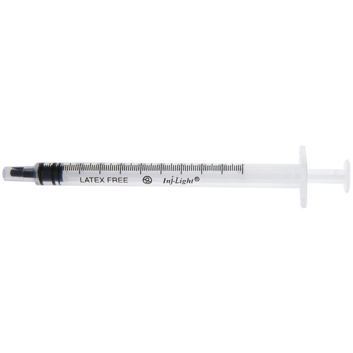 Rays Siringa per tubercolina spazio nullo con ago assemblato, 1 ml 26G - 0,45 x 12,7 mm conf. 100 pezzi