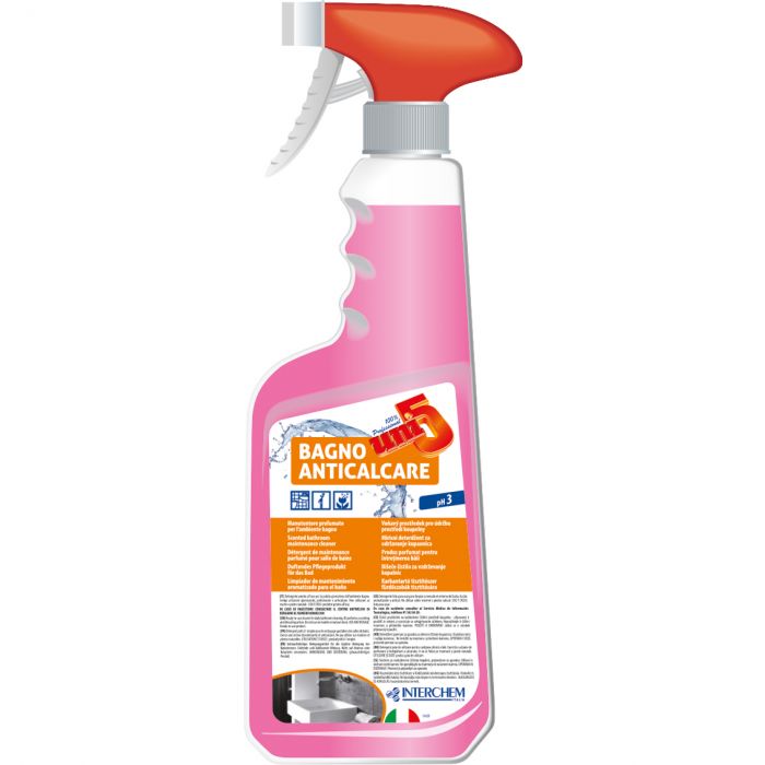 INTERCHEM UNI5 BAGNO ANTICALCARE Anticalcare Profumato 750 ml
