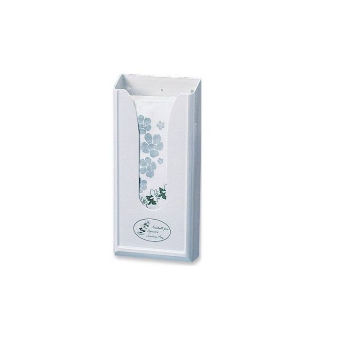 Porta Sacchetti igienici bianco in plastica